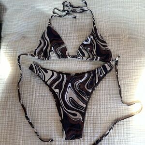 Toluca Swim Brown Latte Bikini